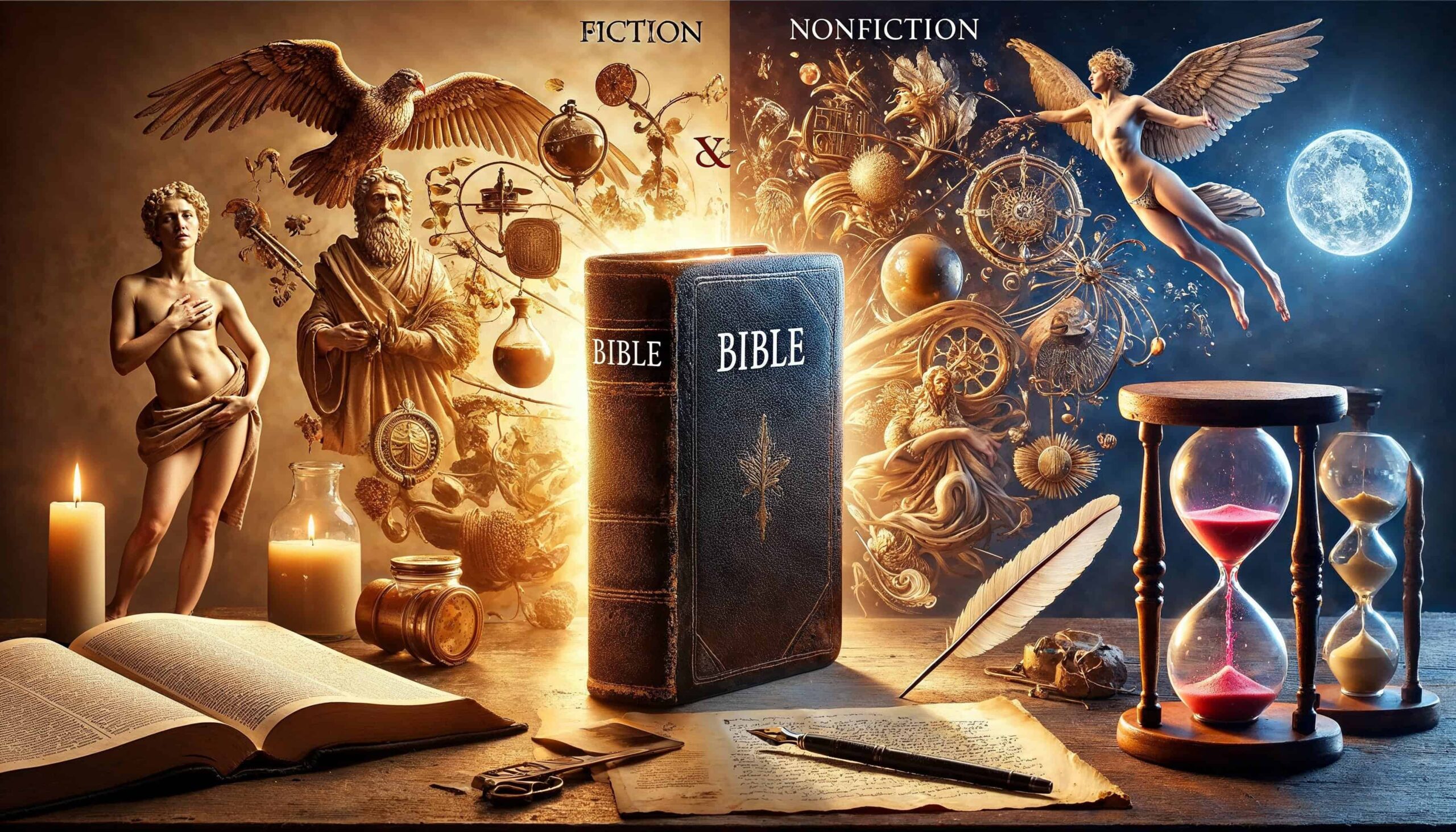 bible,fiction,nonfiction,science